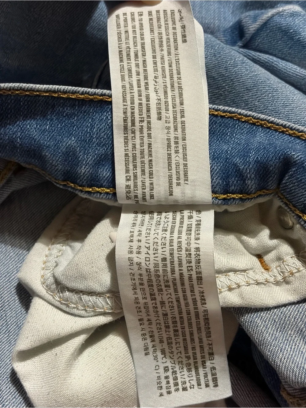 Hollister light blue slim-straight-leg men's jeans